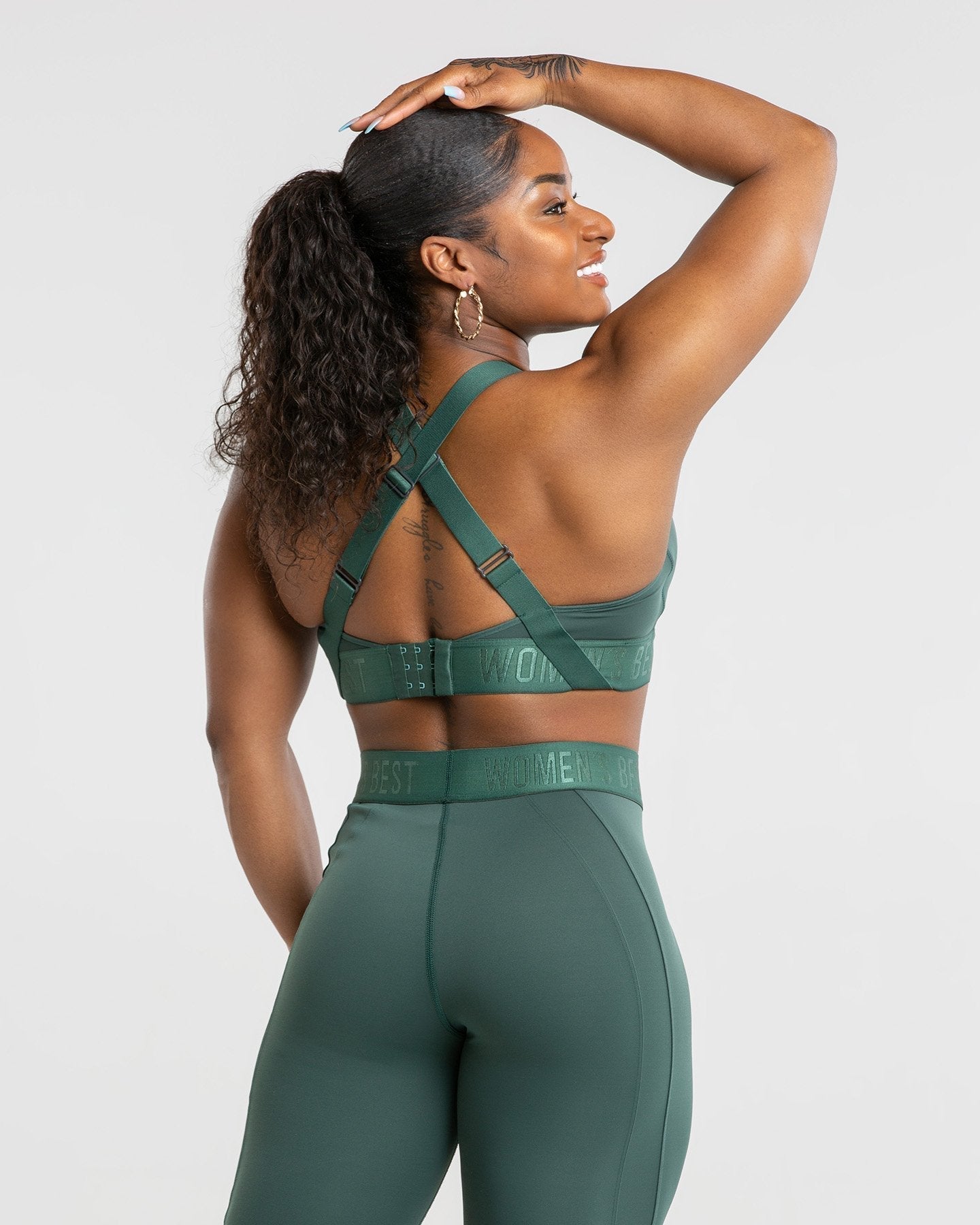 Hold Sports Bra | Jungle Green