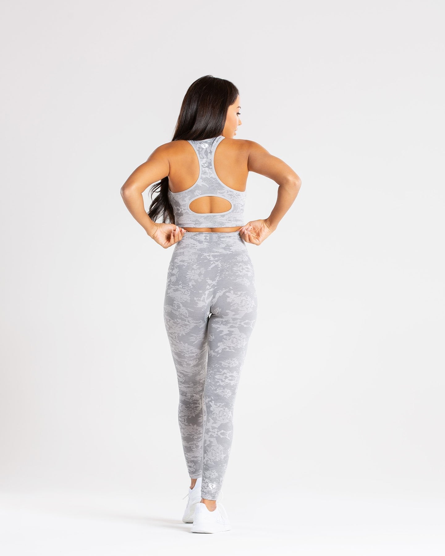 Camo Seamless Leggings | Grey