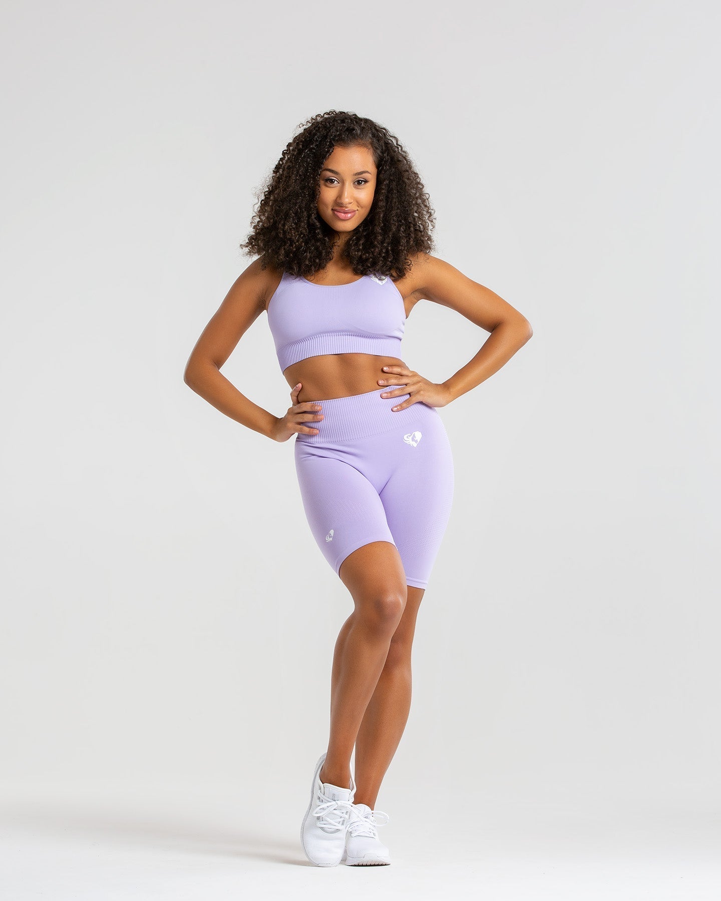 Power Seamless Cycling Shorts | Lilac