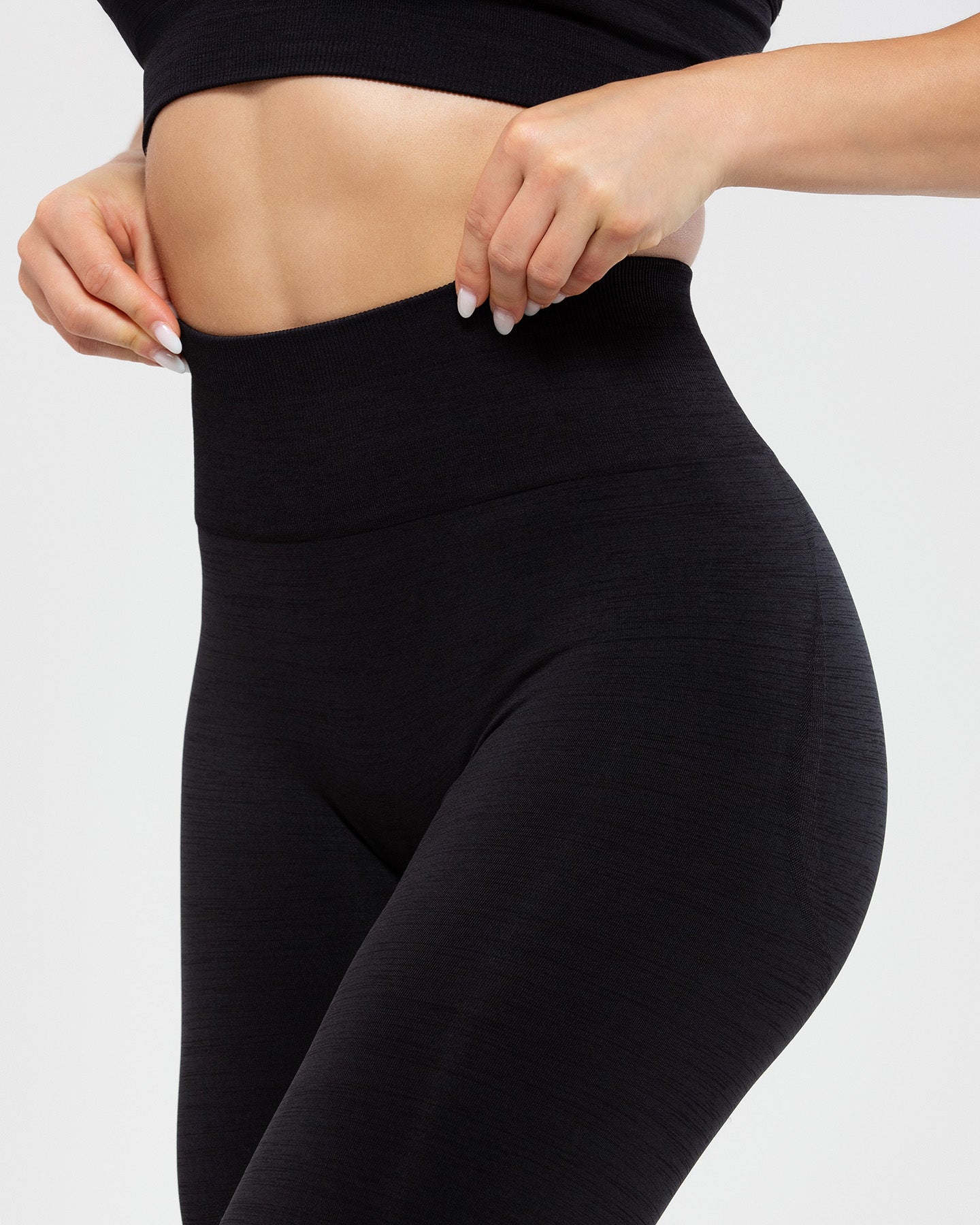 Define Scrunch Seamless Leggings | Black