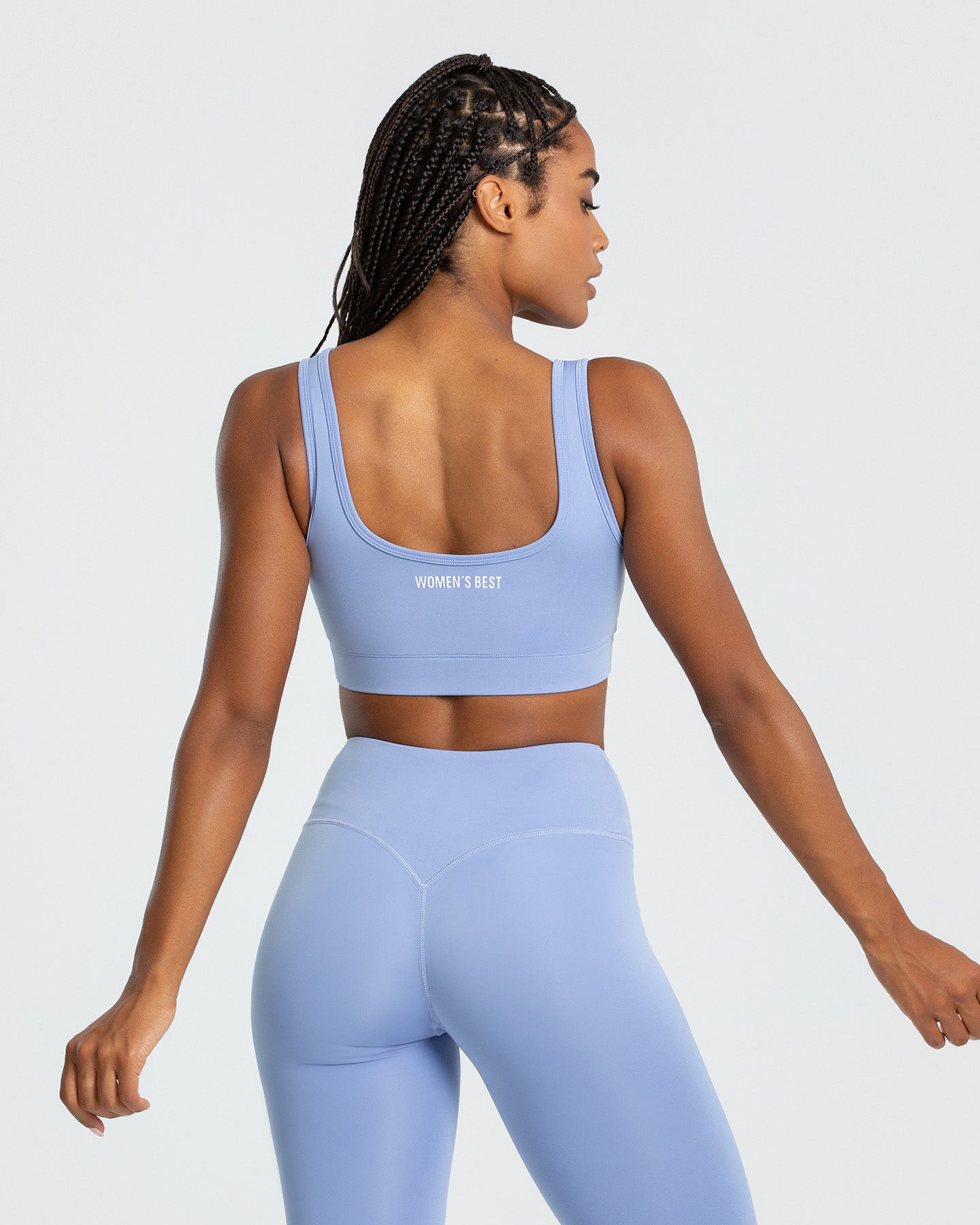 Essential Sports Bra | Powder Blue