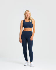 Essential Sports Bra | Sapphire Blue