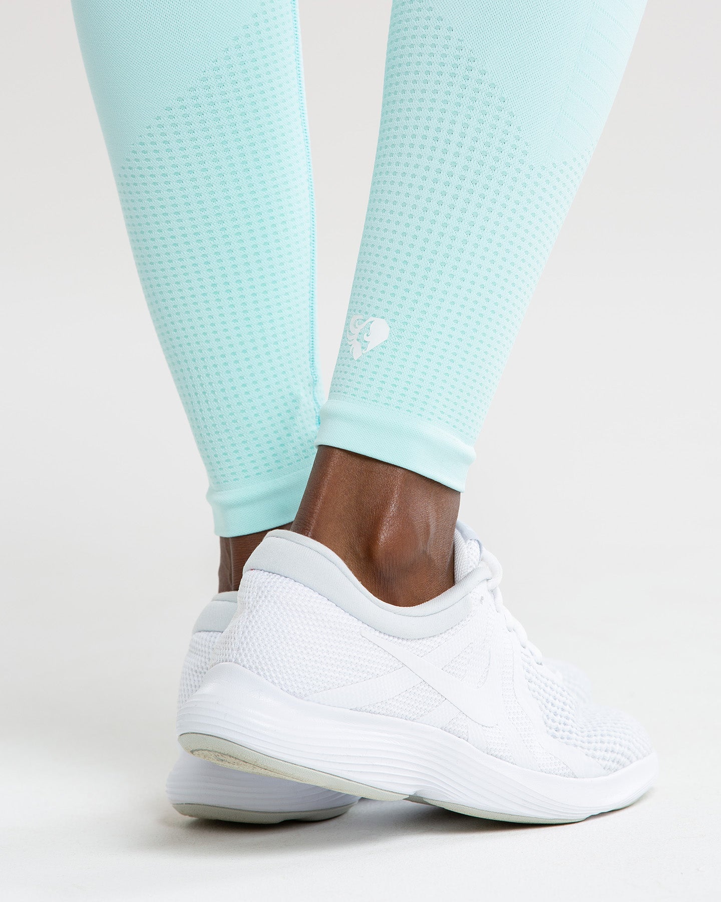 Power Seamless Leggings | Bleached Aqua