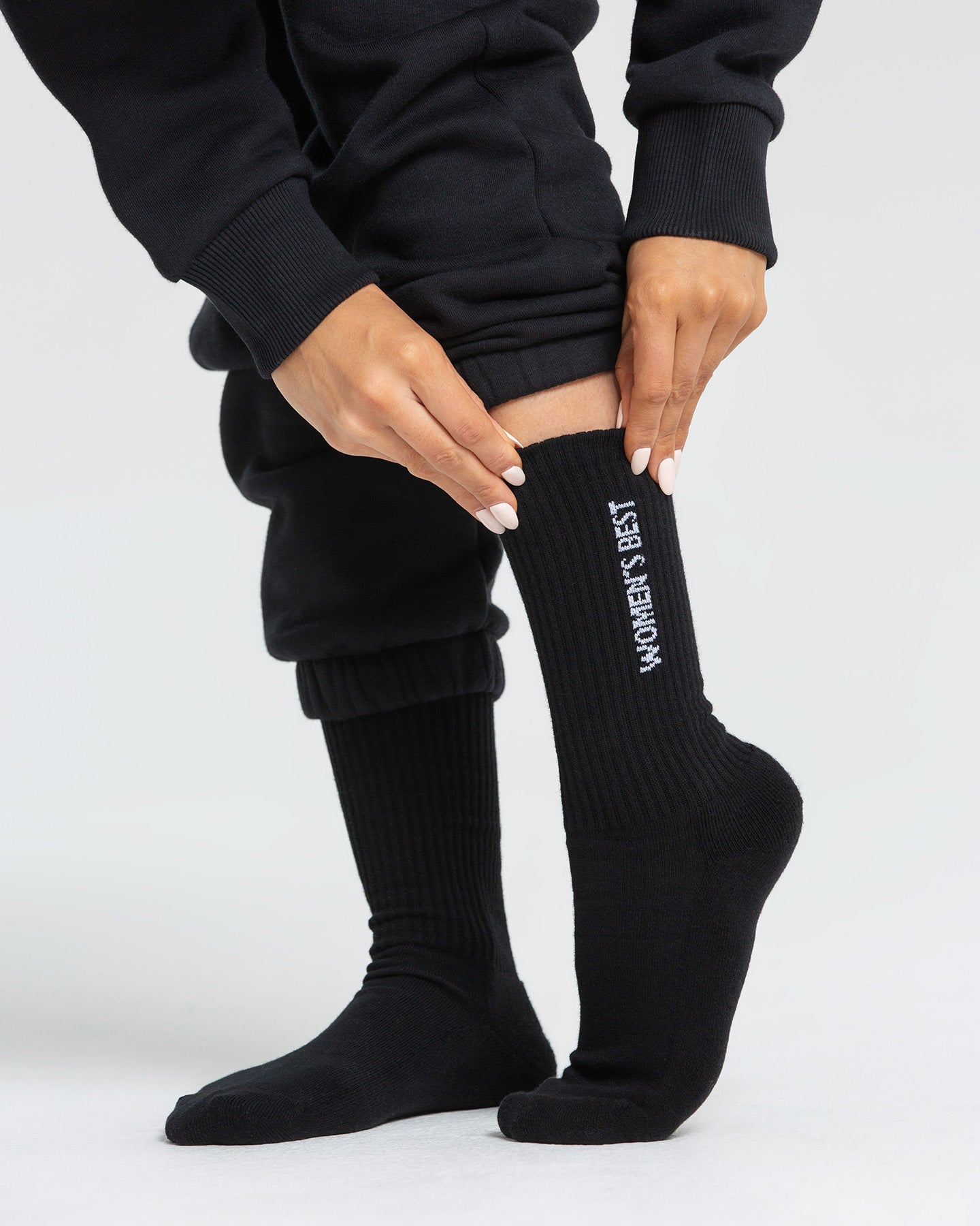 Crew Socks (1PK) | Black