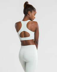 Renew Seamless Sports Bra | Chalk Grey