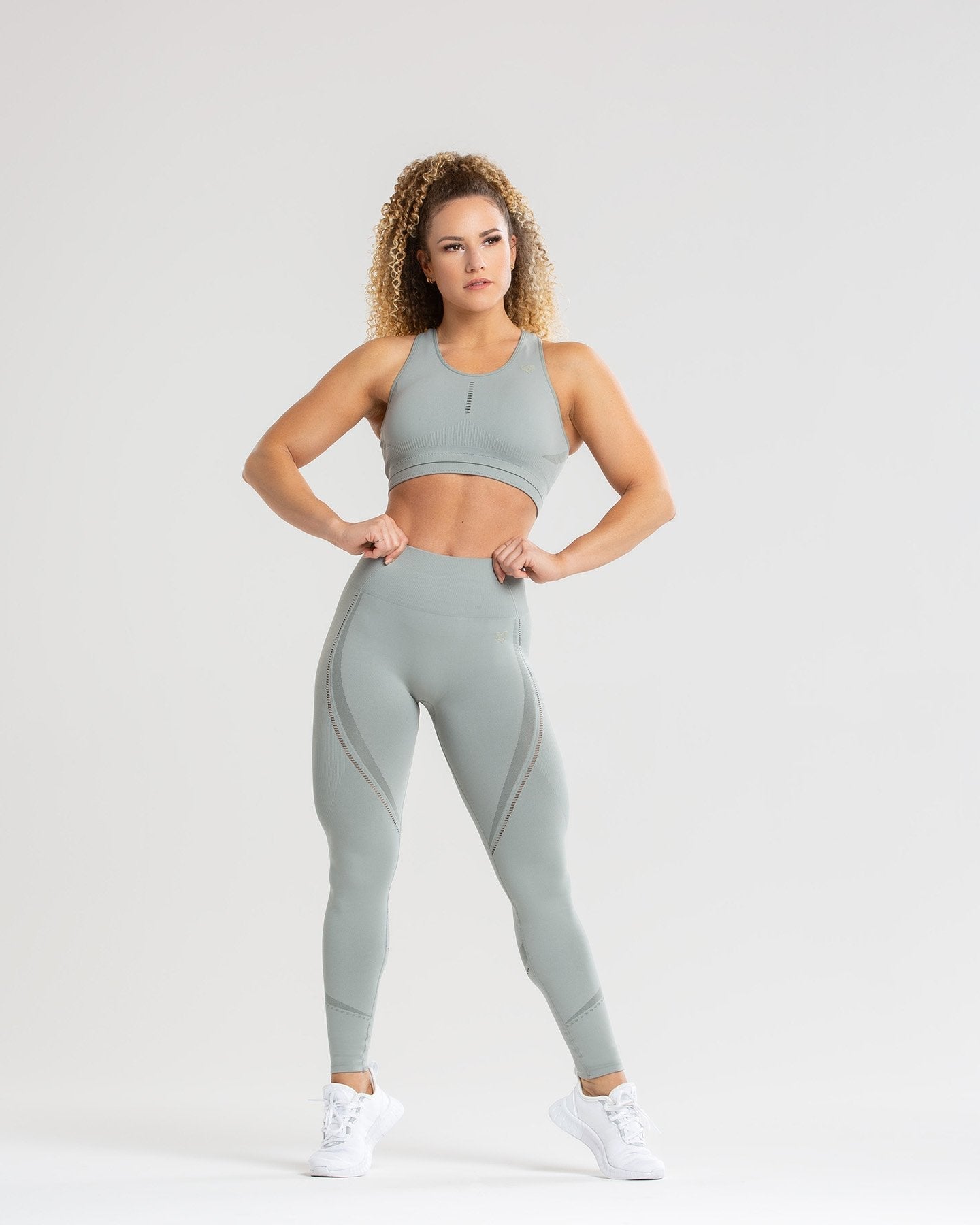 Renew Seamless Leggings | Mud Green